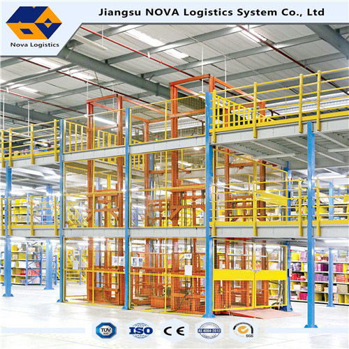 Plancher de mezzanine de rayonnage en acier d'entrepôt de Nova Logistics