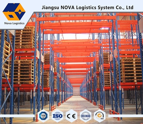 Rayonnage à palettes de stockage en entrepôt avec 10 ans de garantie