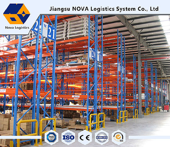 Support logistique et d'entrepôt et palette réglable